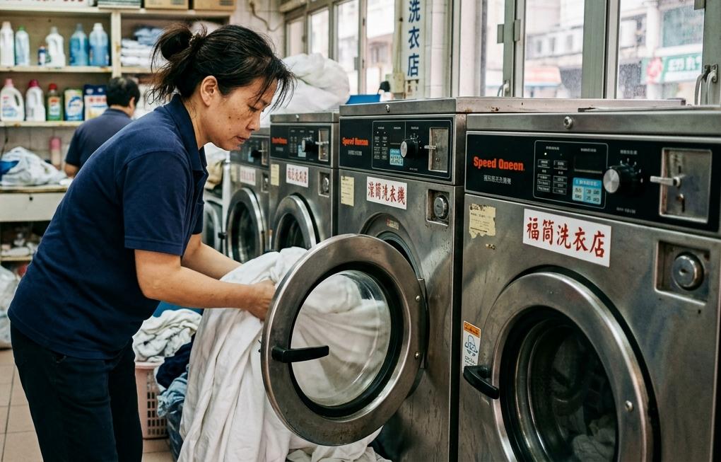 香港傳統洗衣店