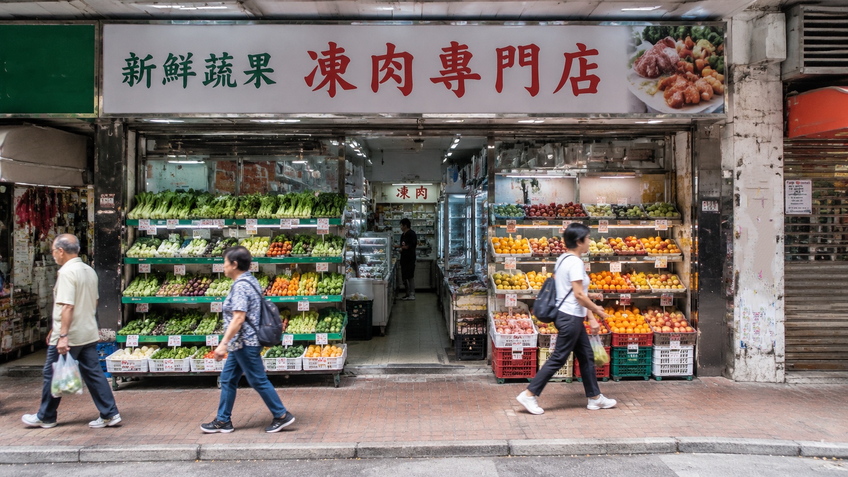 全套雪凍設備免重置費用，旺場凍肉蔬果店頂讓新手輕鬆接手