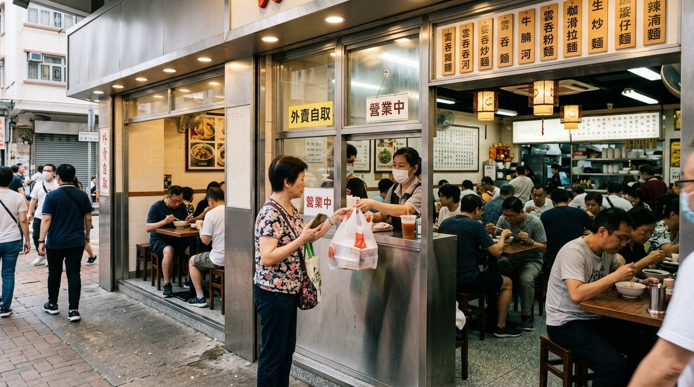 黃金地段飲食舖位稀缺，粉麵店頂讓成兵家必爭之地